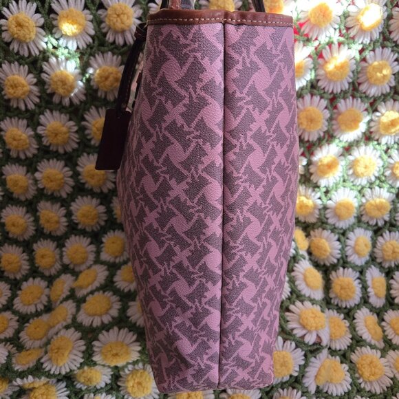 Juicy Couture Scottie Dog Print Large Tote & Matching Pouch - Picture 5 of 15